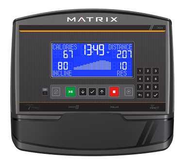 Велотренажер вертикальный MATRIX U30XR consol